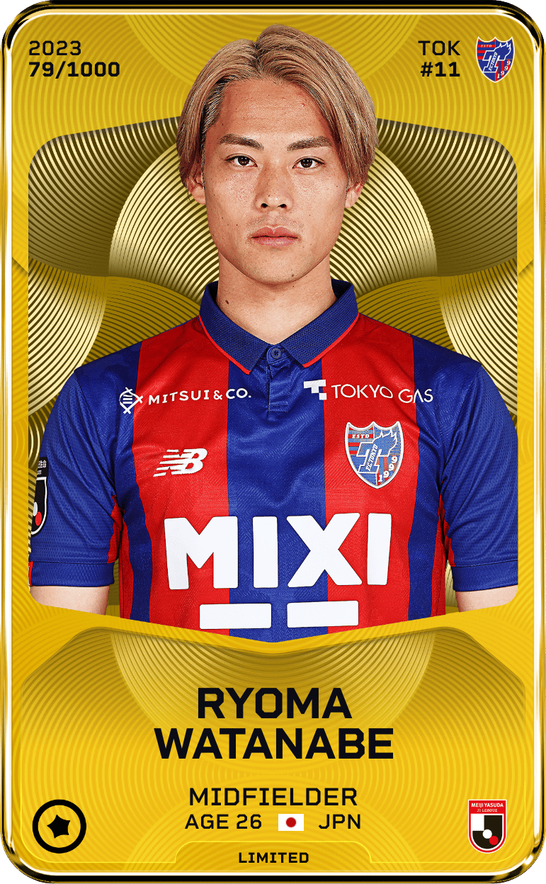 Ryoma Watanabe 2023-24 • Limited 79/1000