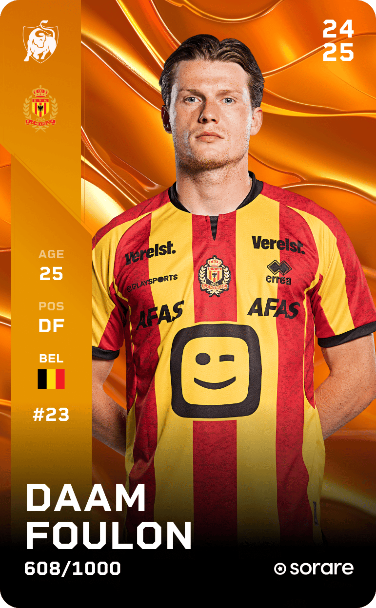 Daam Foulon 2024-25 • Limited 608/1000