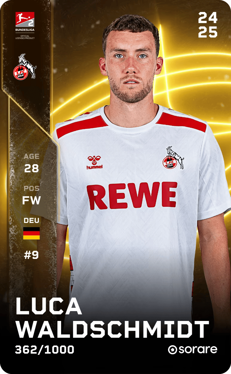 Luca Waldschmidt 2024-25 • Limited 362/1000