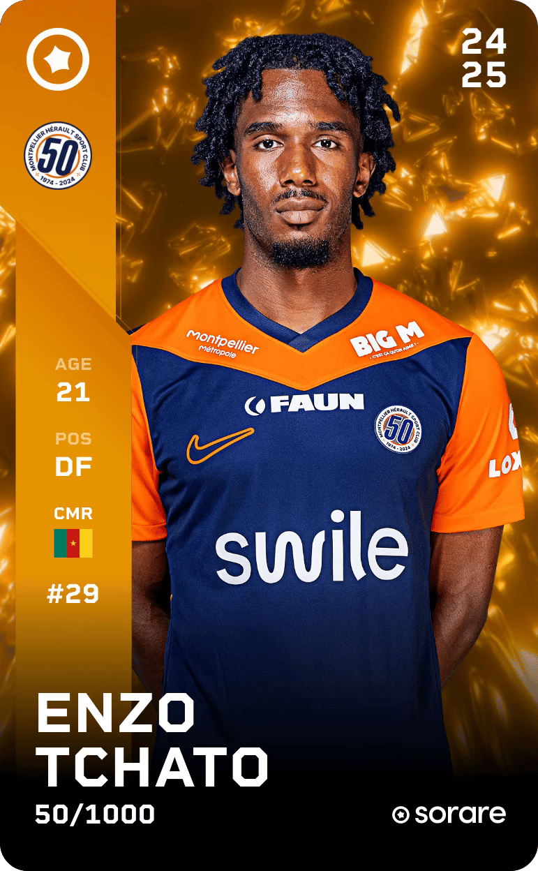 Enzo Tchato 2024-25 • Limited 50/1000