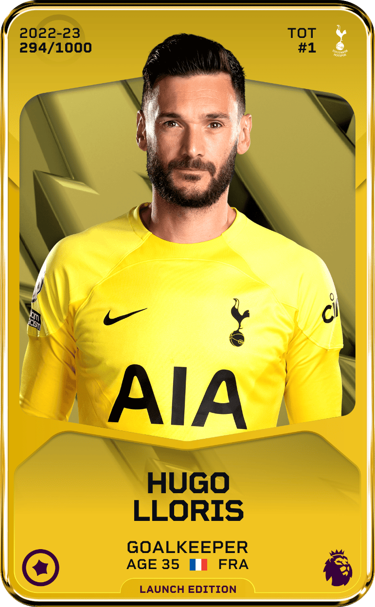 Hugo Lloris 2022-23 • Limited 294/1000