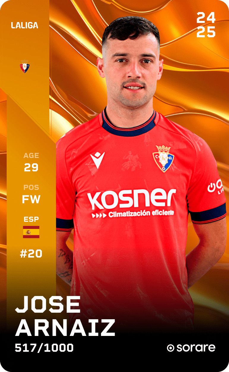 Jose Arnaiz 2024-25 • Limited 517/1000