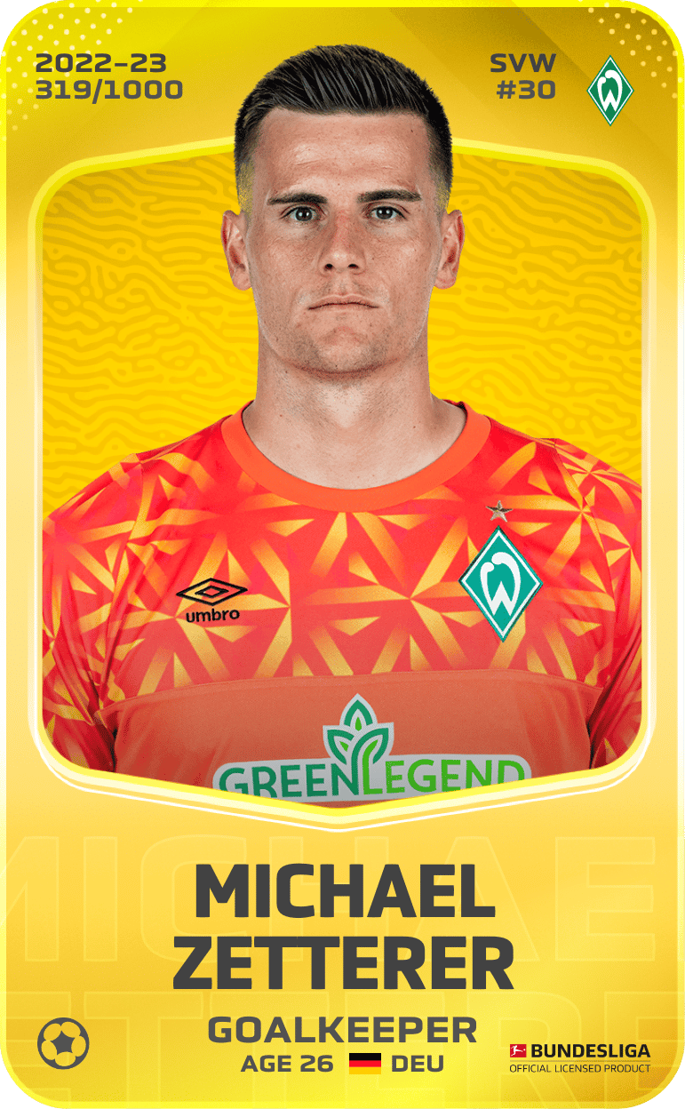 Michael Zetterer 2022-23 • Limited 319/1000