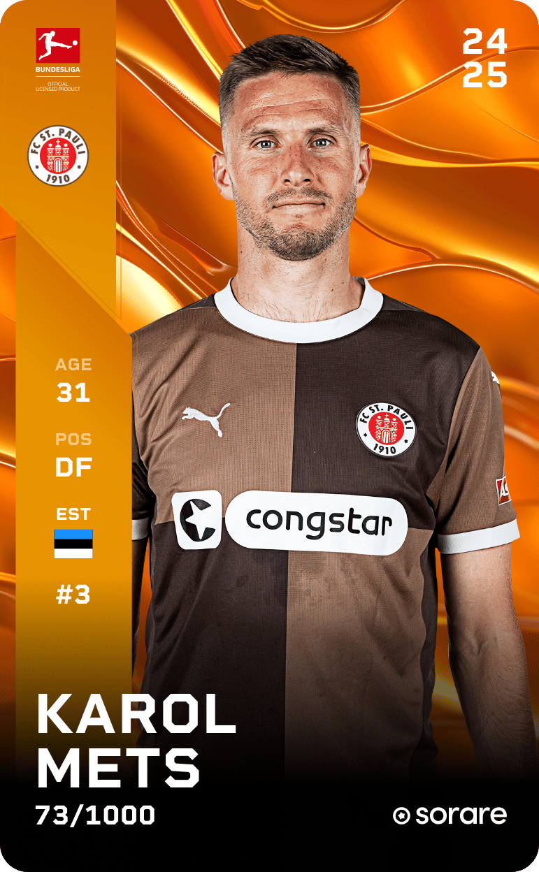 Karol Mets 2024-25 • Limited 73/1000