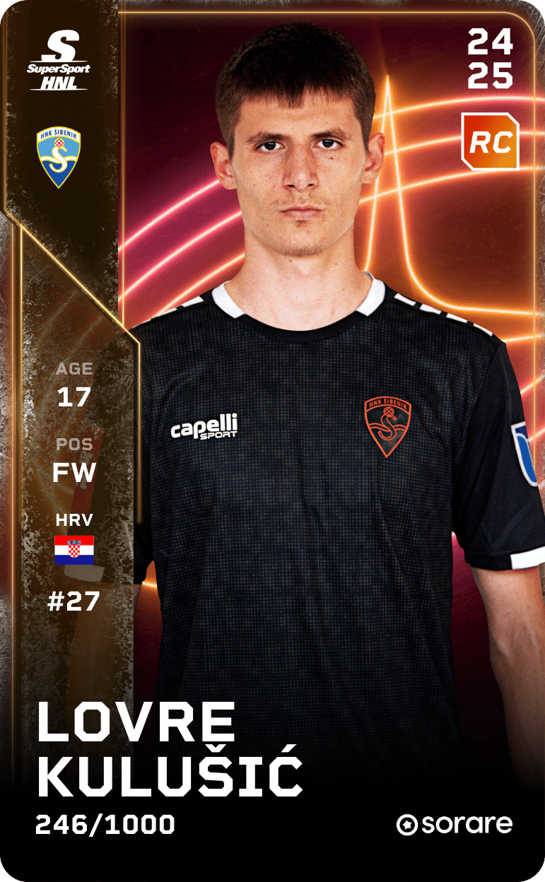 Lovre Kulušić 2024-25 • Limited 246/1000