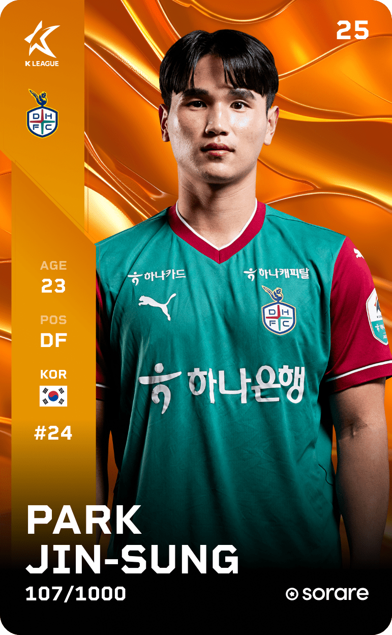 Park Jin-Seong 2025-26 • Limited 107/1000
