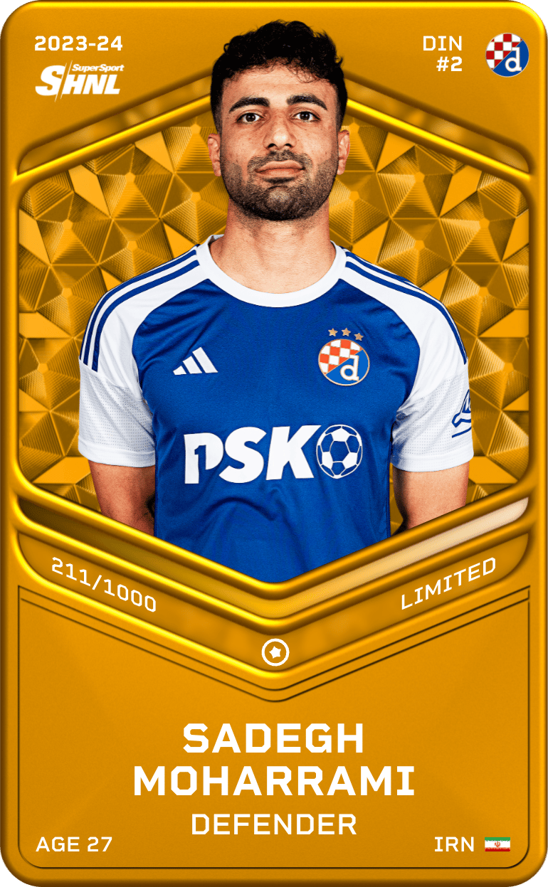 Sadegh Moharrami 2023-24 • Limited 211/1000