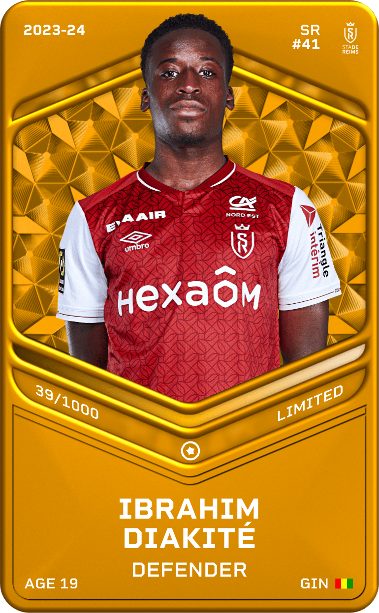 Ibrahim Diakité 2023-24 • Limited 39/1000
