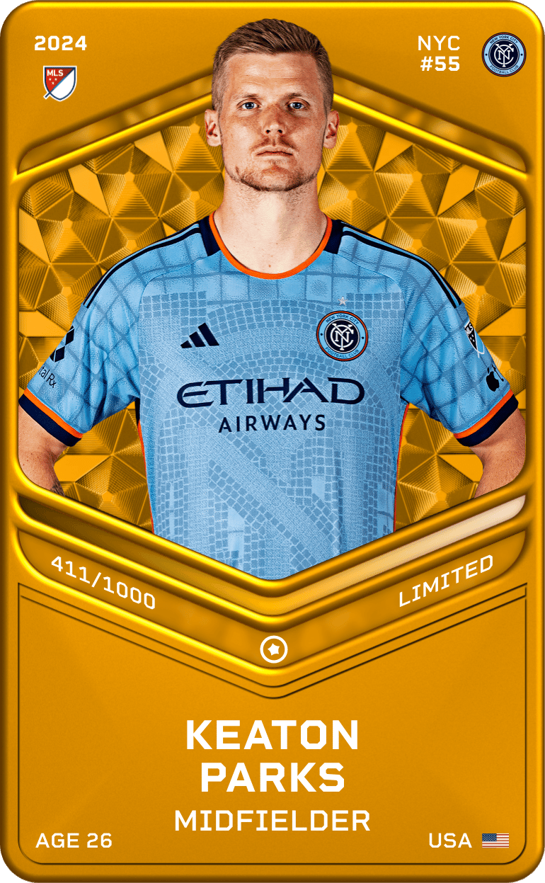 Keaton Parks 2024-25 • Limited 411/1000