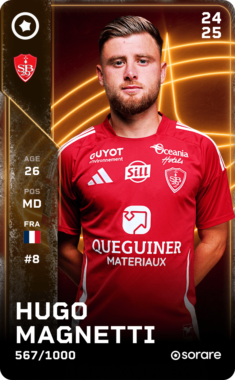 Hugo Magnetti 2024-25 • Limited 567/1000