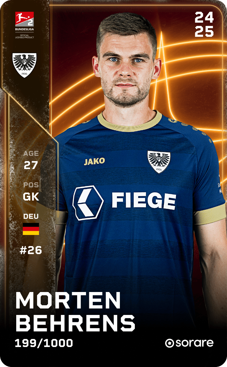 Morten Behrens 2024-25 • Limited 199/1000