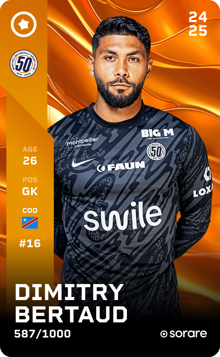 Dimitry Bertaud 2024-25 • Limited 587/1000