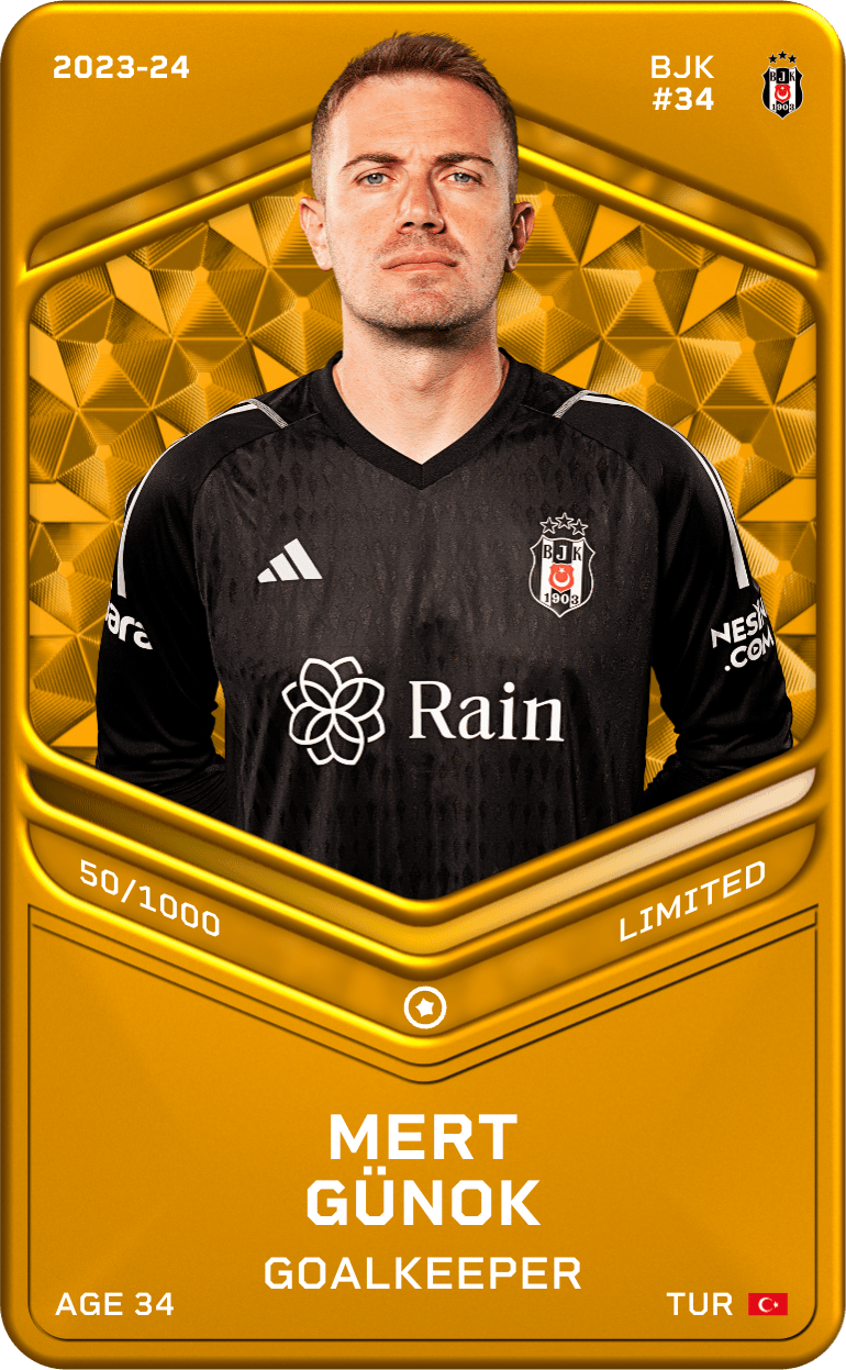 Mert Günok 2023-24 • Limited 50/1000