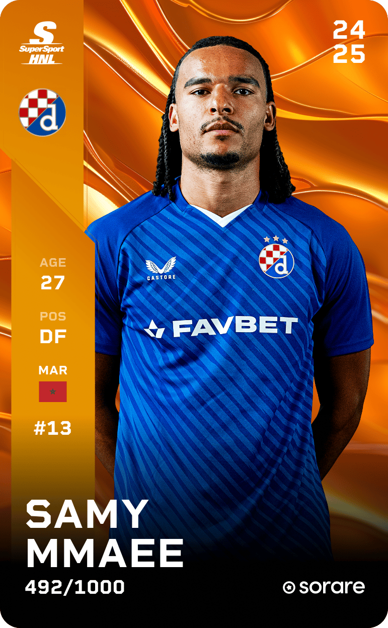 Samy Mmaee 2024-25 • Limited 492/1000