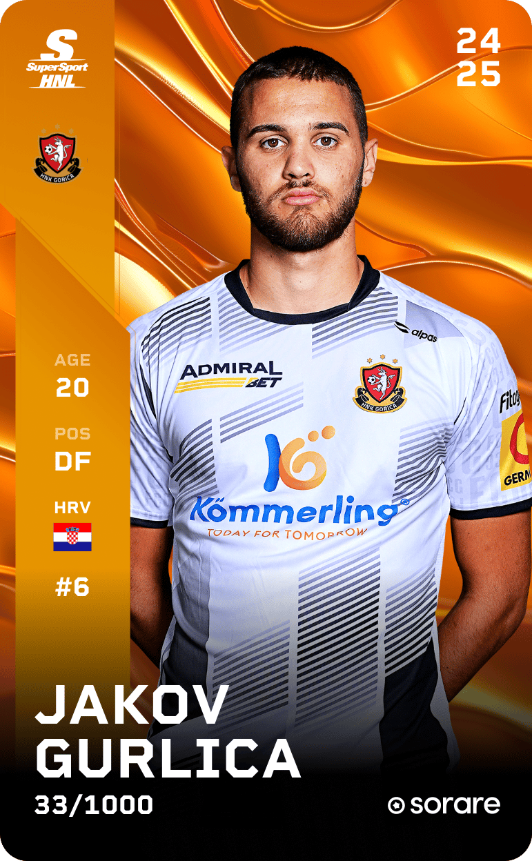 Jakov Gurlica 2024-25 • Limited 33/1000
