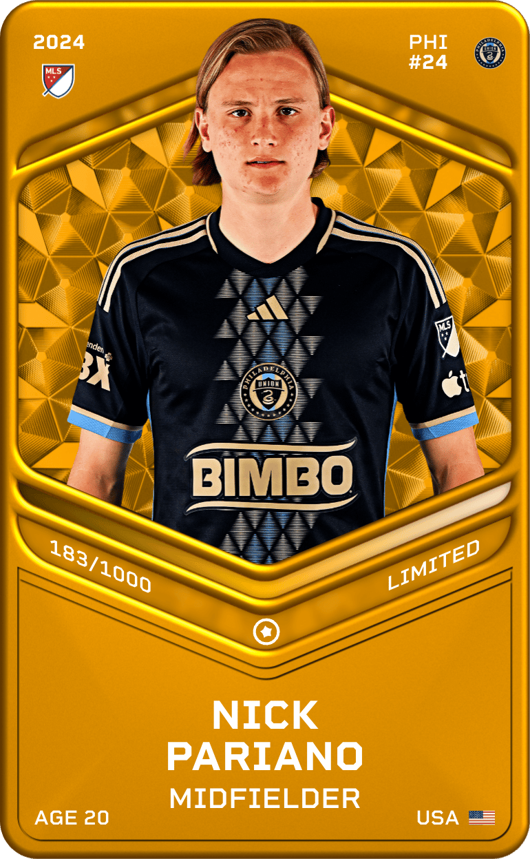 Nicholas Pariano 2024-25 • Limited 183/1000
