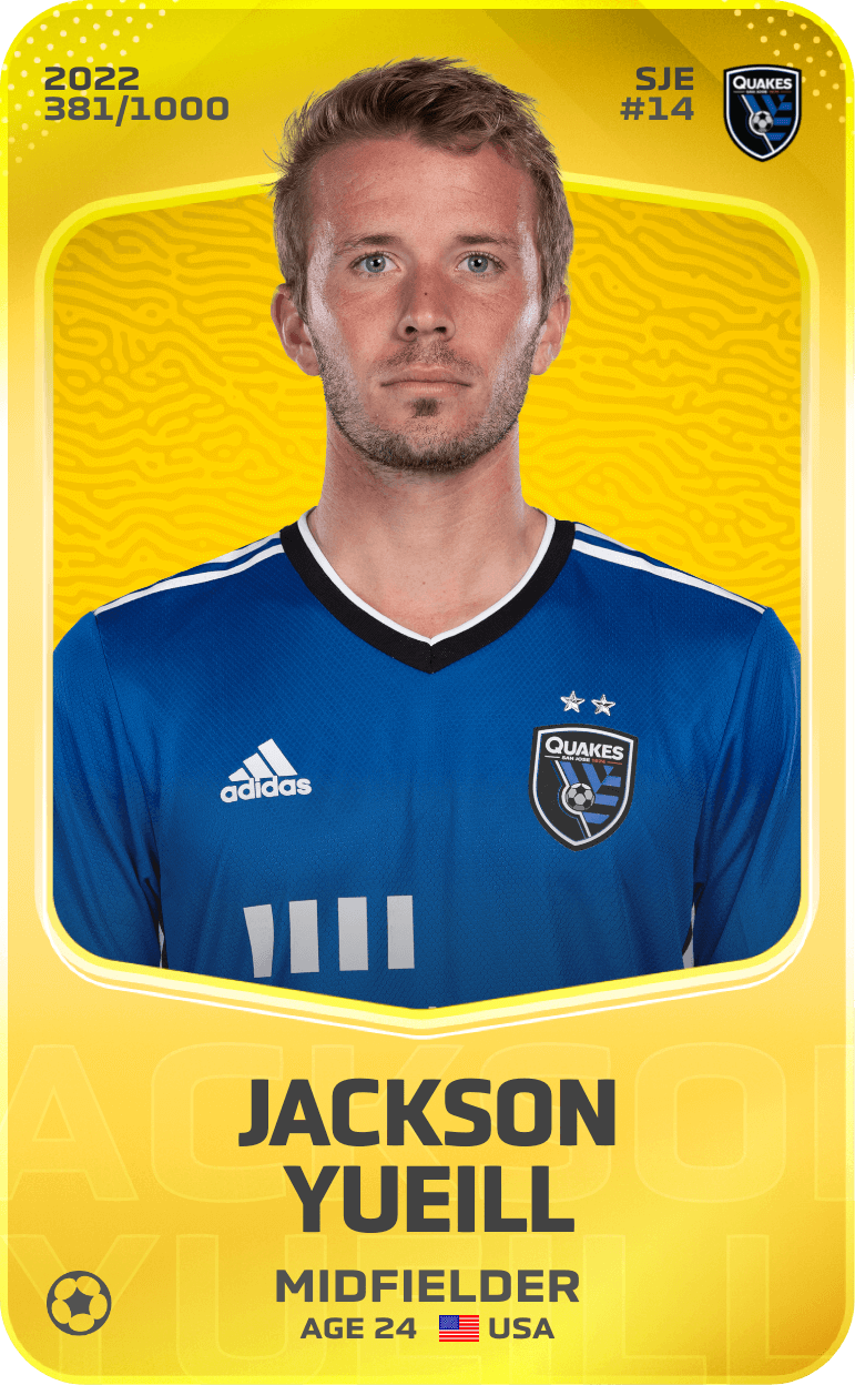 Jackson Yueill 2022-23 • Limited 381/1000