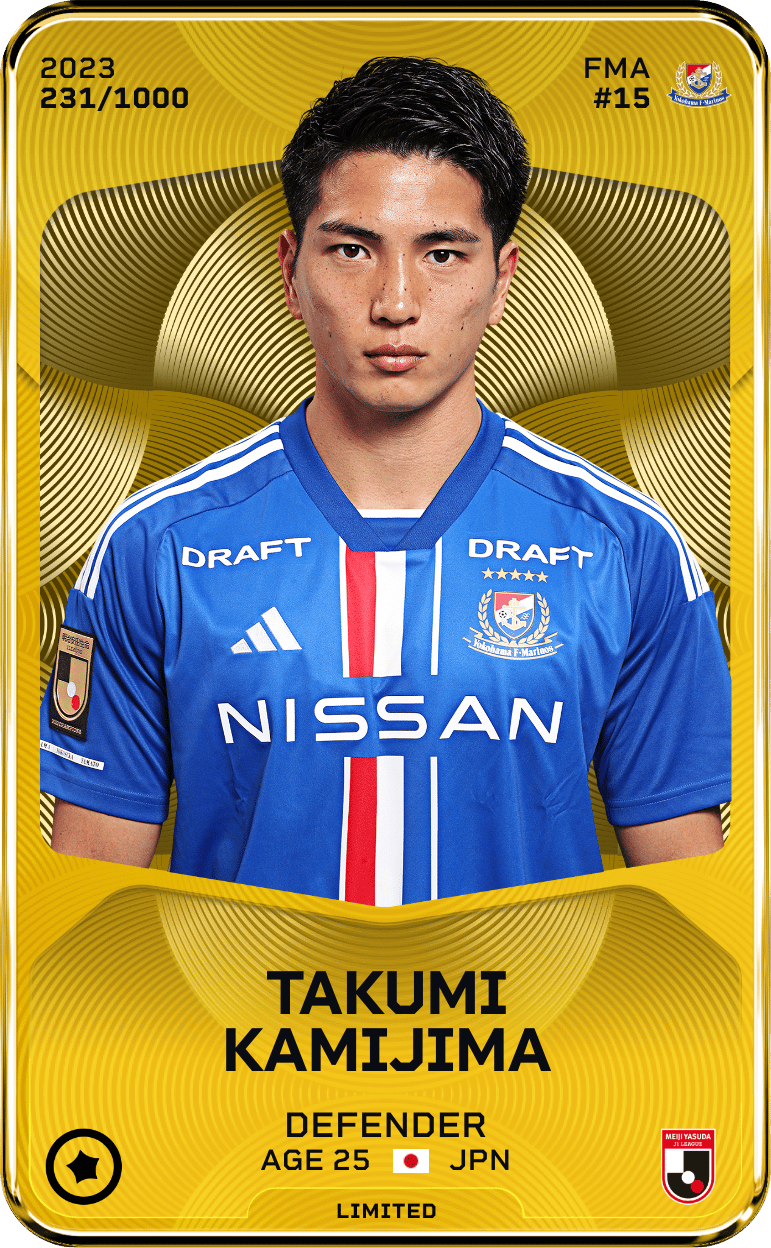Takumi Kamijima 2023-24 • Limited 231/1000