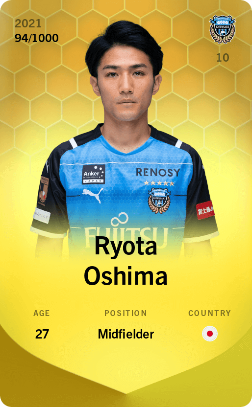 Ryota Oshima 2021-22 • Limited 94/1000