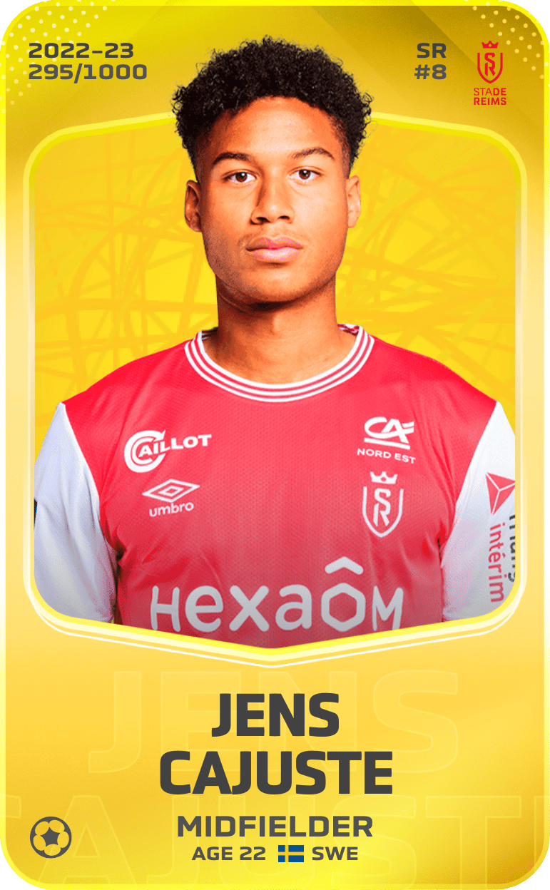 Jens Cajuste 2022-23 • Limited 295/1000