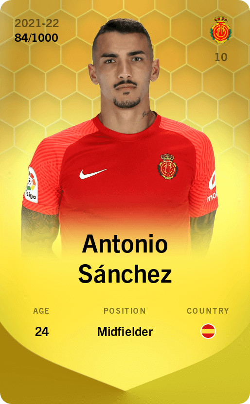 Antonio Sánchez 2021-22 • Limited 84/1000