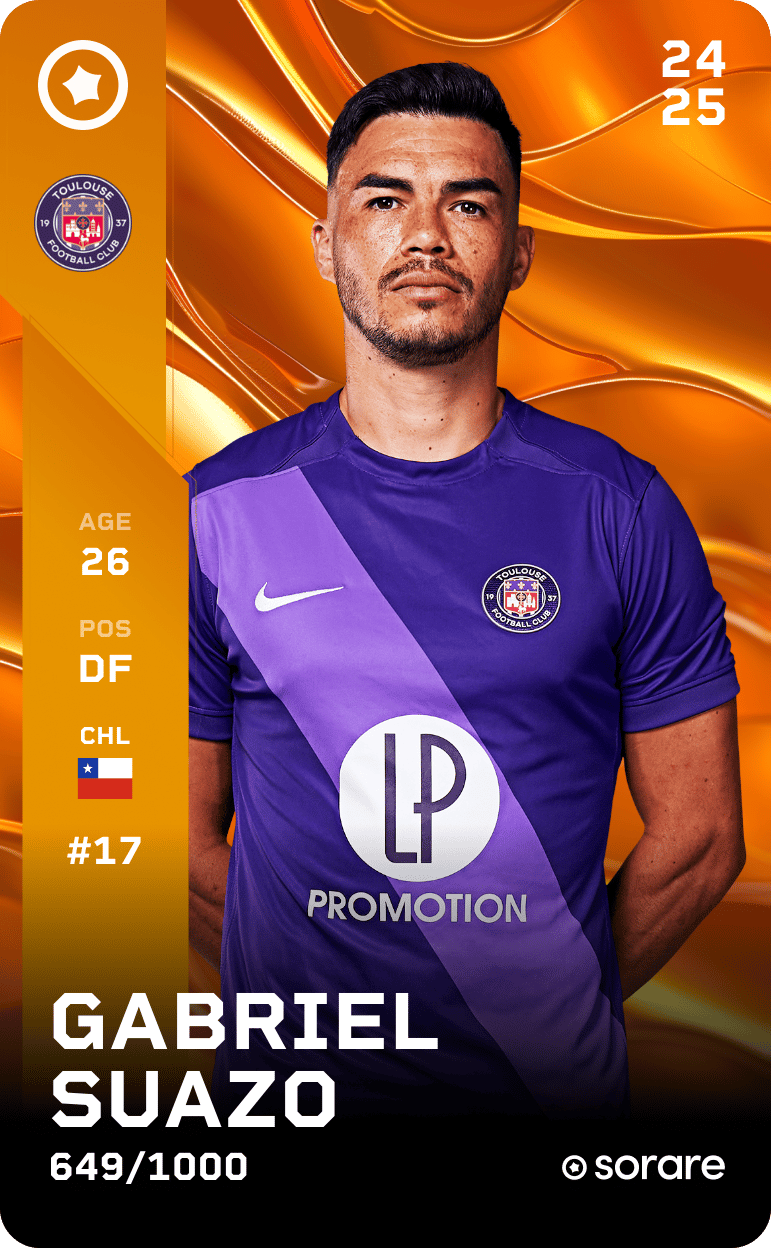 Gabriel Suazo 2024-25 • Limited 649/1000