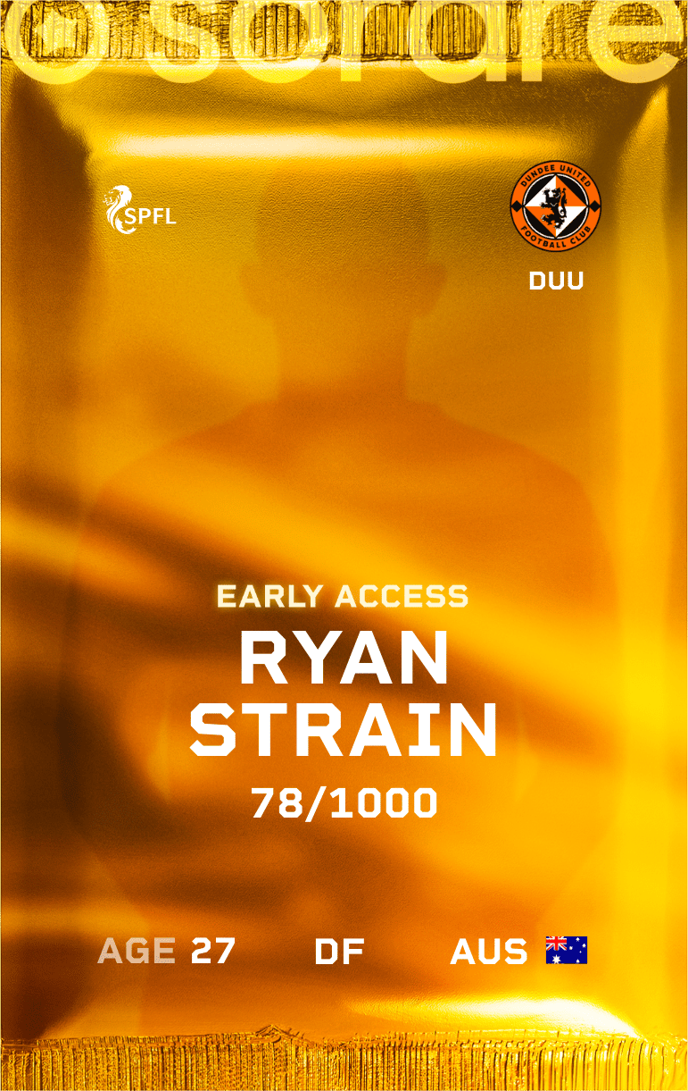 Ryan Strain 2024-25 • Limited 78/1000