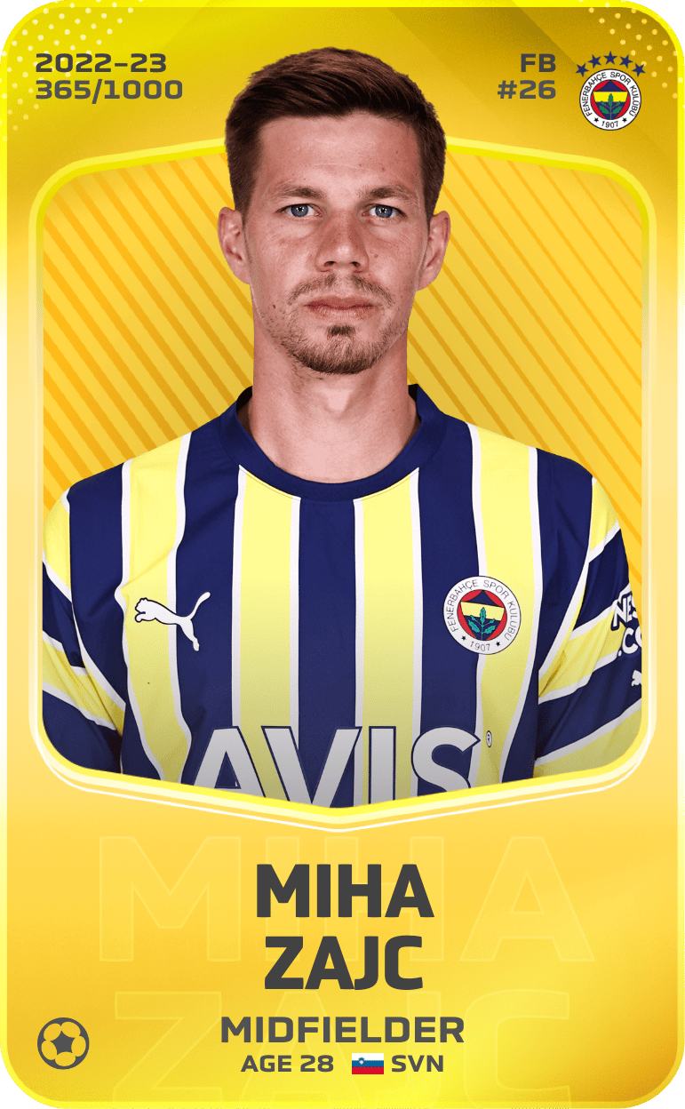 Miha Zajc 2022-23 • Limited 365/1000