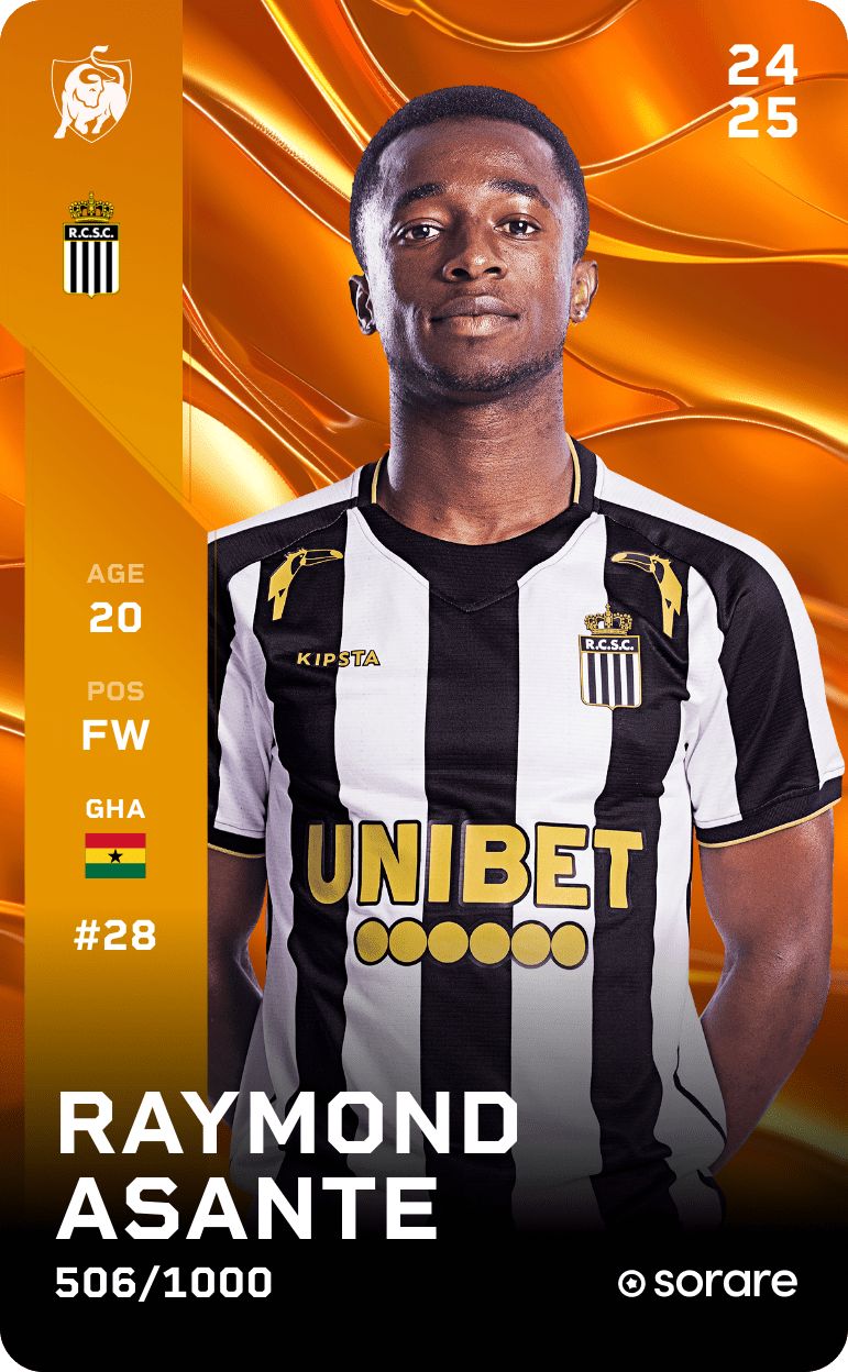 Raymond Asante 2024-25 • Limited 506/1000