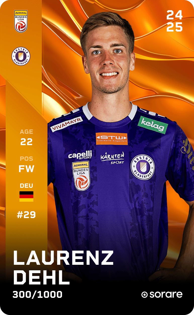 Laurenz Dehl 2024-25 • Limited 300/1000