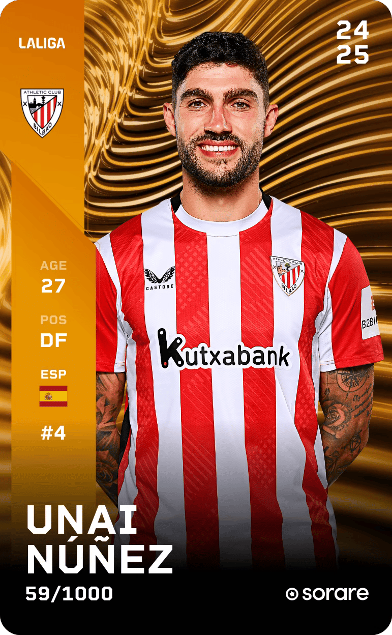 Unai Núñez 2024-25 • Limited 59/1000