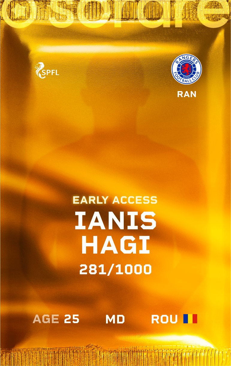 Ianis Hagi 2024-25 • Limited 281/1000