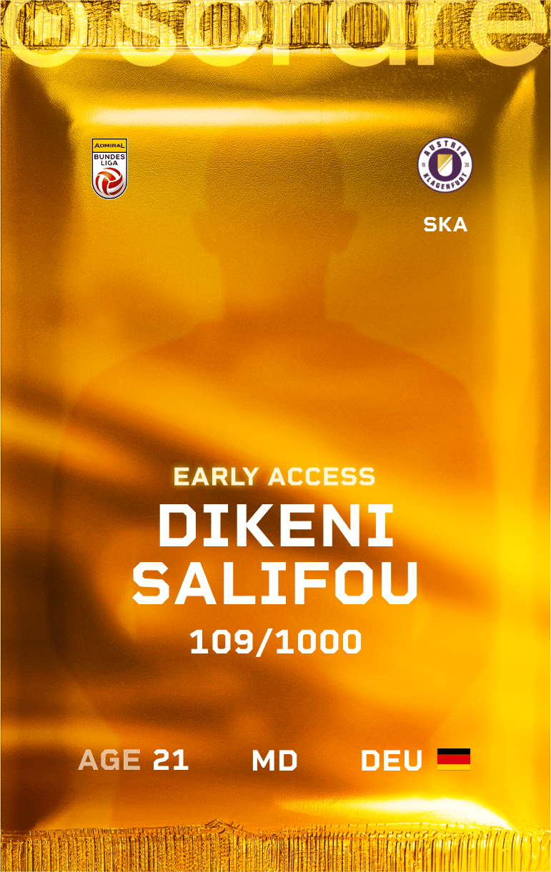 Dikeni Salifou 2024-25 • Limited 109/1000