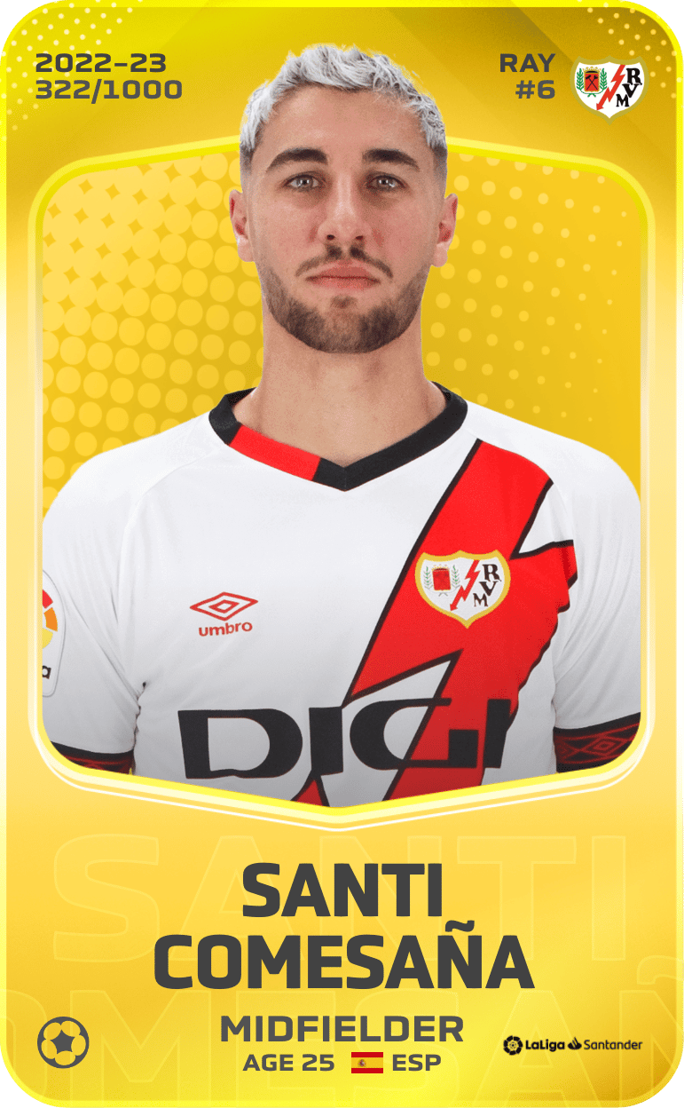 Santi Comesaña 2022-23 • Limited 322/1000