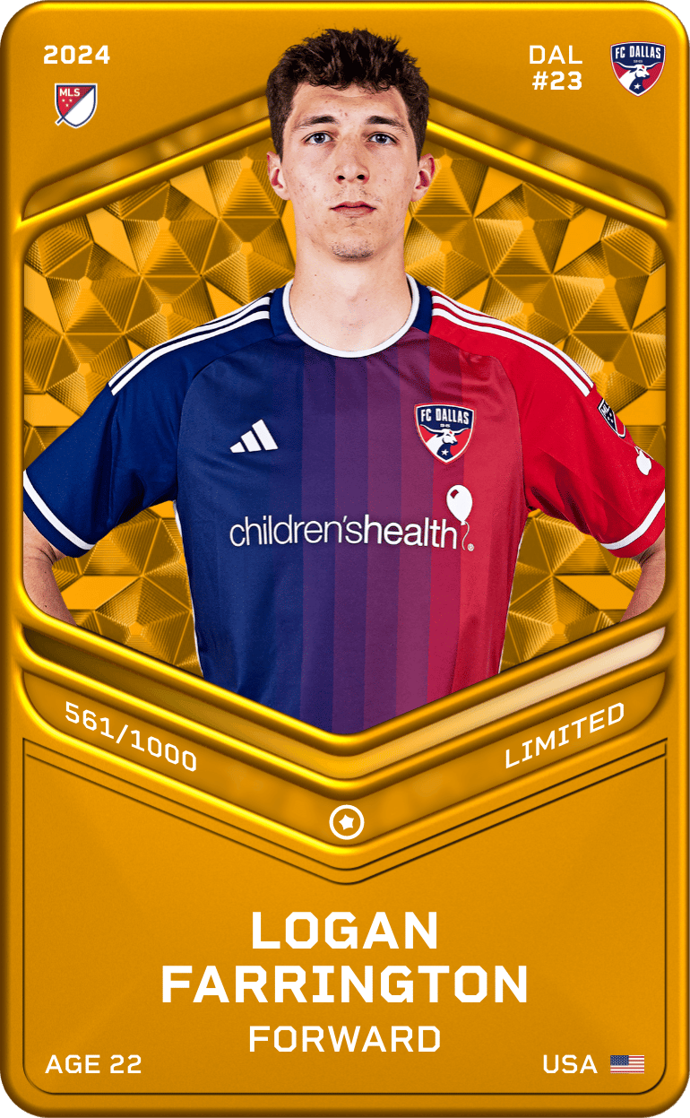 Logan Farrington 2024-25 • Limited 561/1000