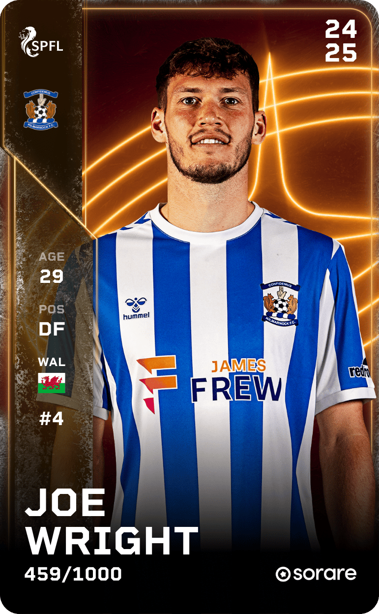 Joe Wright 2024-25 • Limited 459/1000