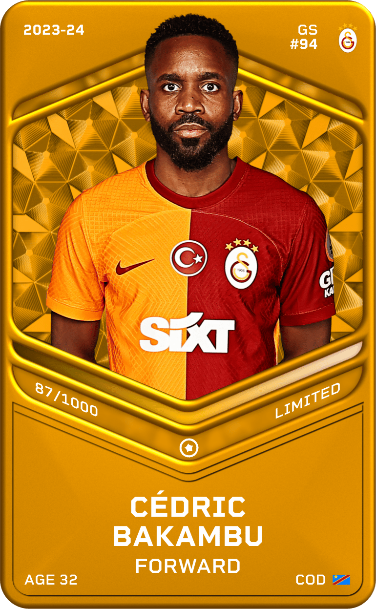 Cédric Bakambu 2023-24 • Limited 87/1000