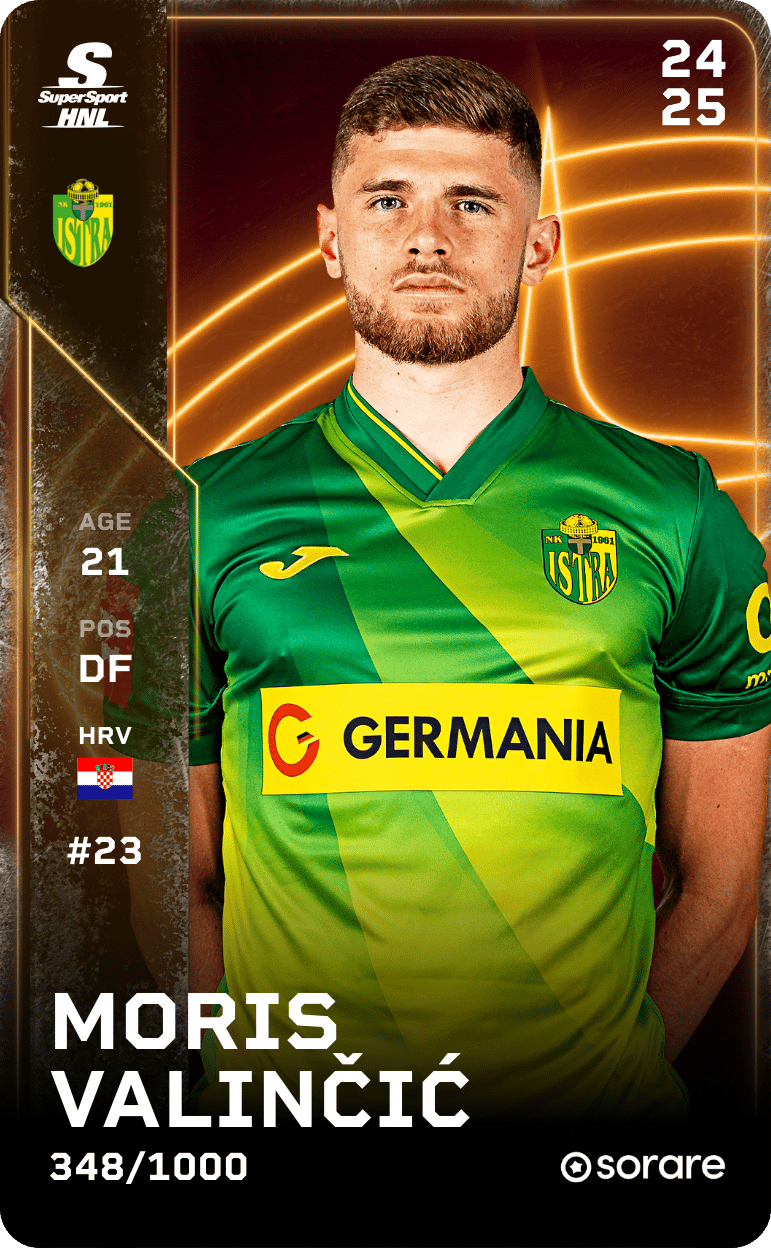 Moris Valinčić 2024-25 • Limited 348/1000