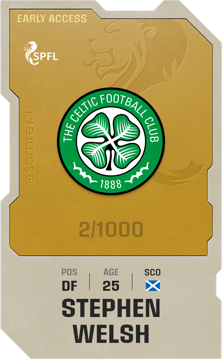 Stephen Welsh 2025-26 • Limited 2/1000