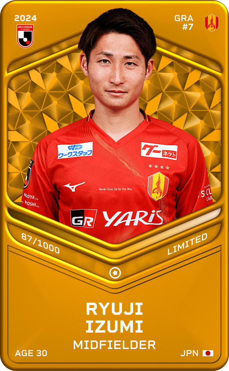 Ryuji Izumi 2024-25 • Limited 87/1000