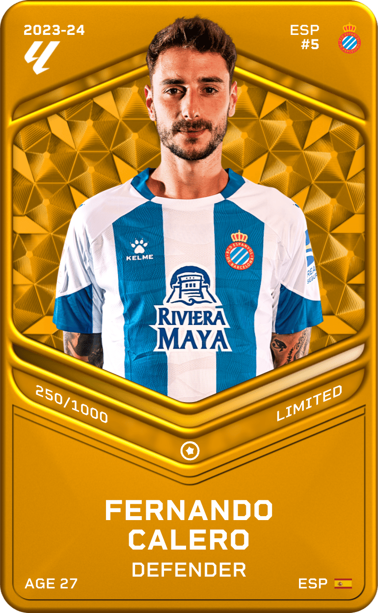 Fernando Calero 2023-24 • Limited 250/1000