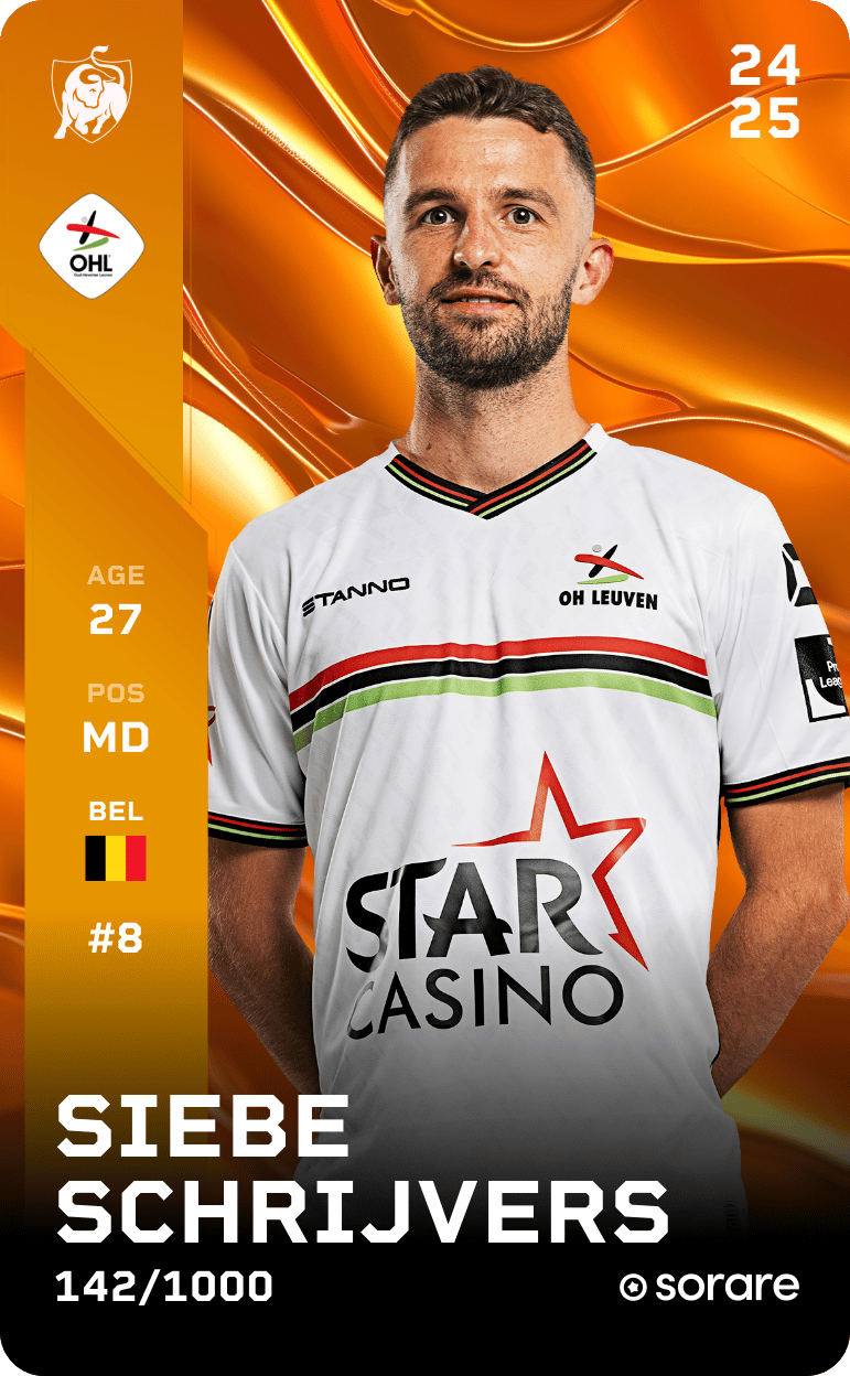 Siebe Schrijvers 2024-25 • Limited 142/1000