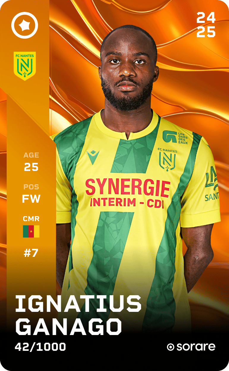 Ignatius Ganago 2024-25 • Limited 42/1000
