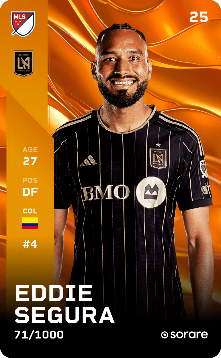 Eddie Segura 2025-26 • Limited 71/1000