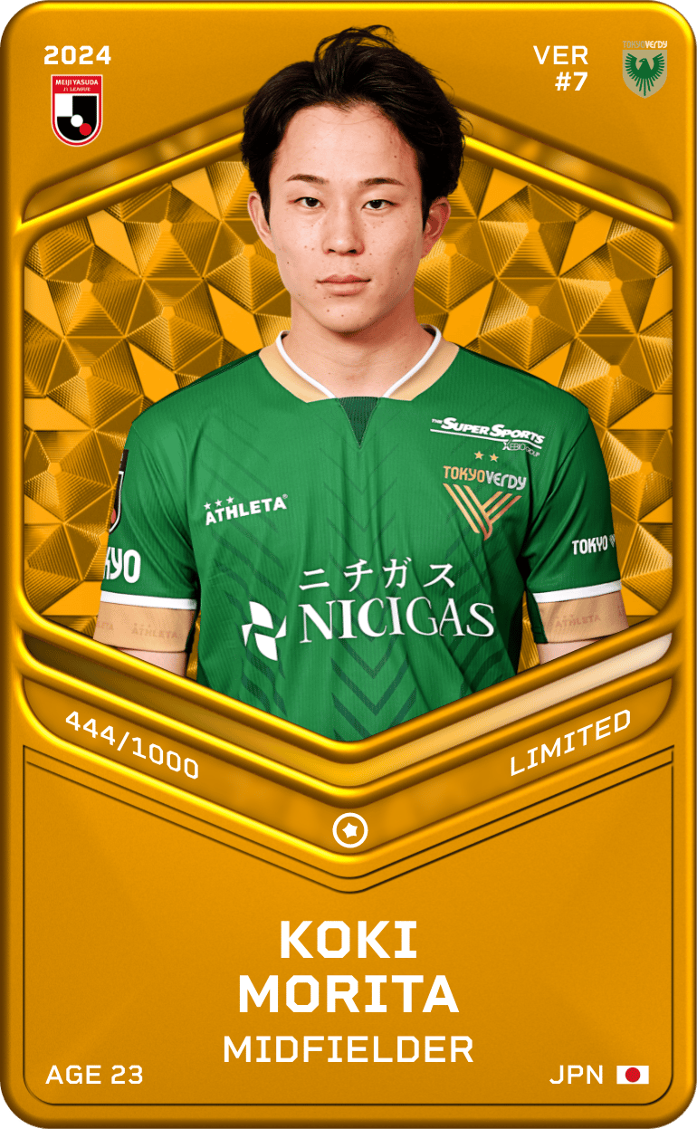 Koki Morita 2024-25 • Limited 444/1000