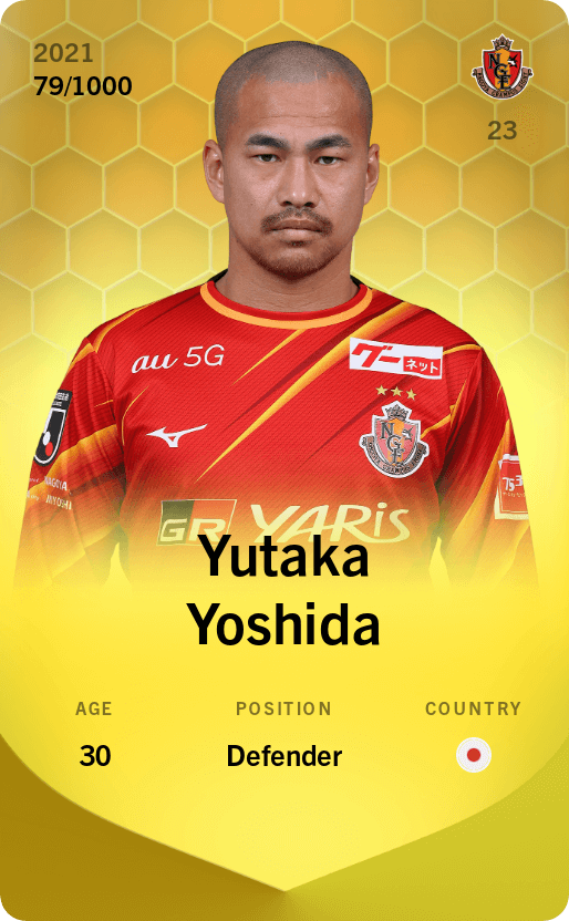 Yutaka Yoshida 2021-22 • Limited 79/1000