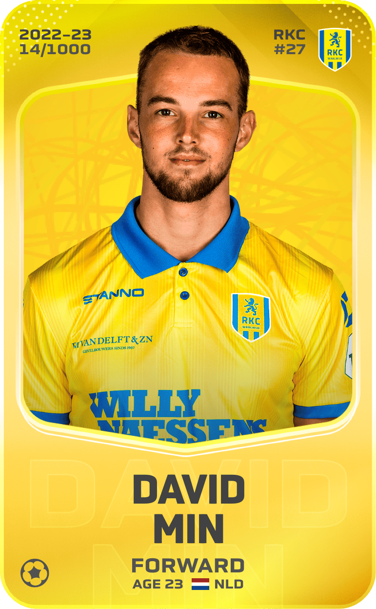 David Min 2022-23 • Limited 14/1000