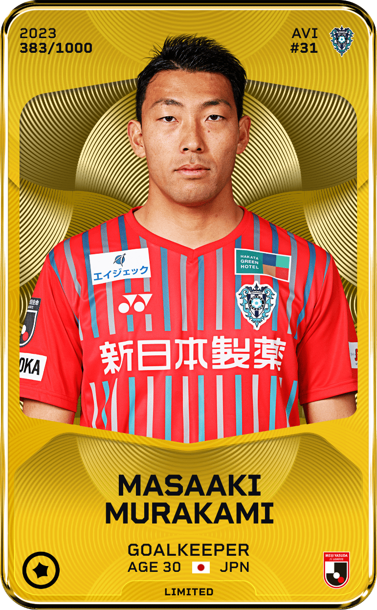 Masaaki Murakami 2023-24 • Limited 383/1000