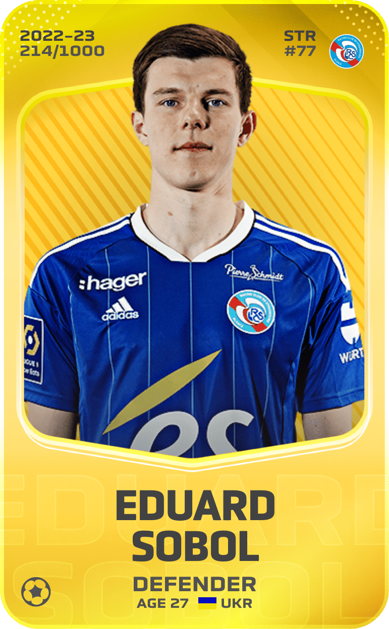 Eduard Sobol 2022-23 • Limited 214/1000