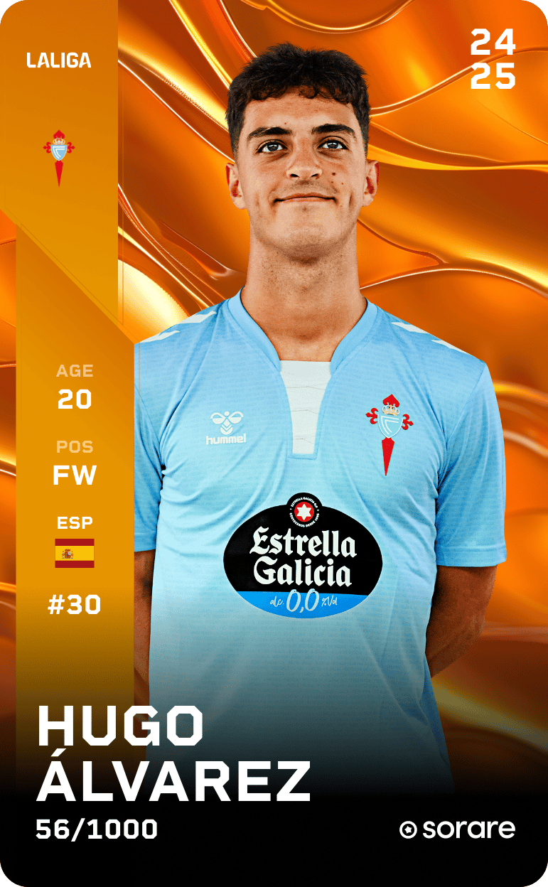 Hugo Álvarez 2024-25 • Limited 56/1000